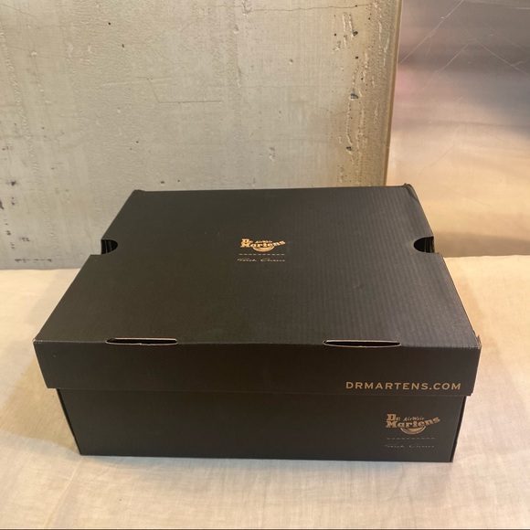 RICK OWENS FOR DOC MARTENS SS21 “PHLEGETHON” 1460 BEX PENTAGRAM LACE-UP BOOTS - Picture 13 of 13